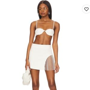 Camilla Coelho - Camila Bralette and Skirt - Ivory - FULL SET